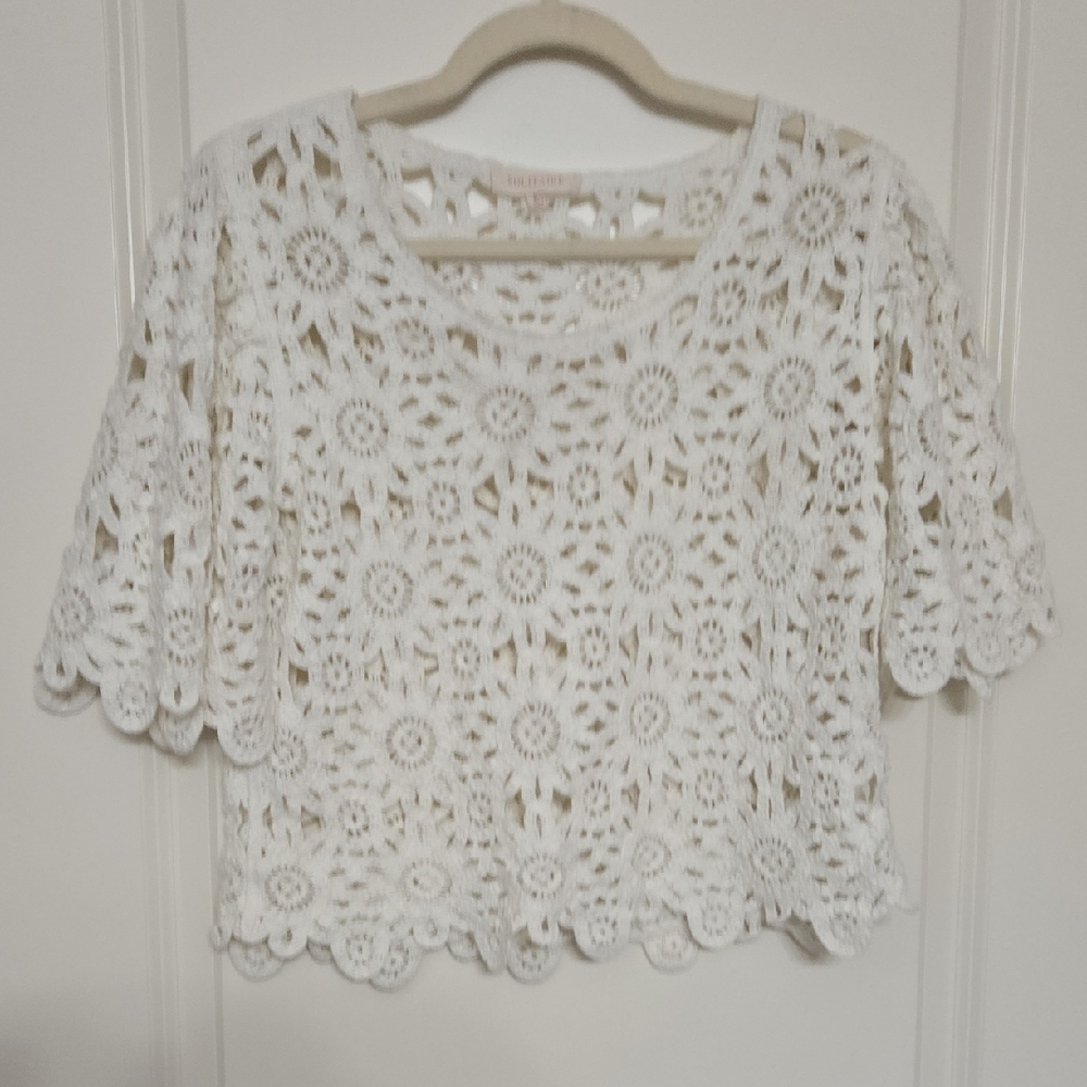 Solitaire Crochet Blouse